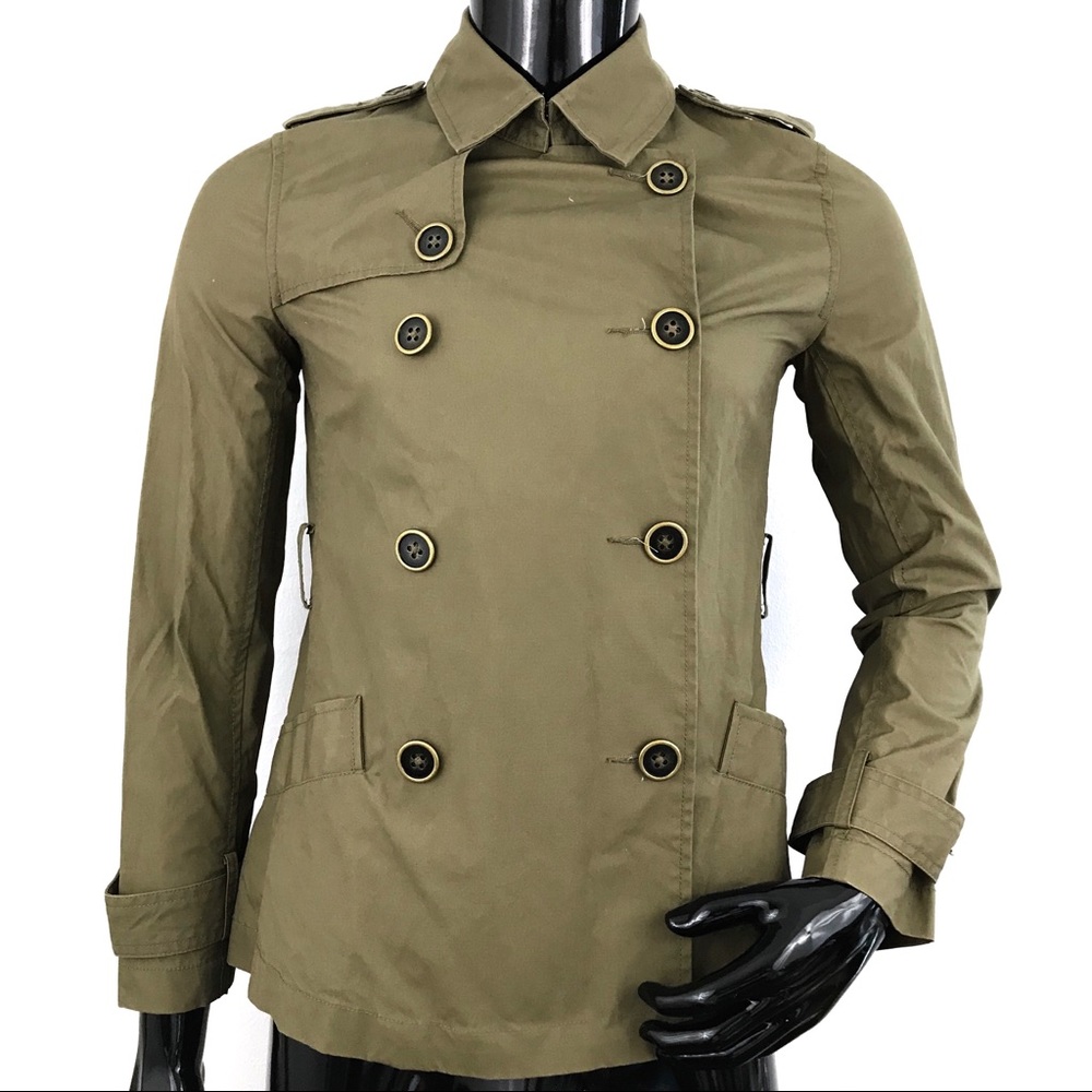 Old Navy women’s medium tan trench coat 🧥